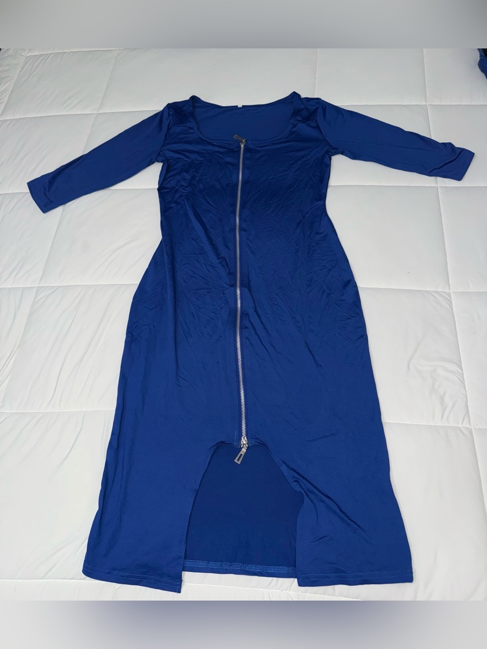 Blue dress